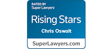 Rated by Super Lawyers - Rising Stars - Chris Oswalt - superlawyers.com